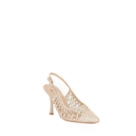 DECOLLETE SLINGBACK INTRECCIATA