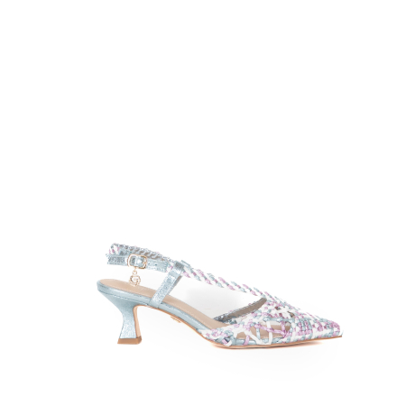 DECOLLETE SLINGBACK INTRECCIATA