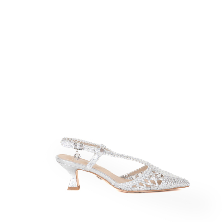 DECOLLETE SLINGBACK INTRECCIATA