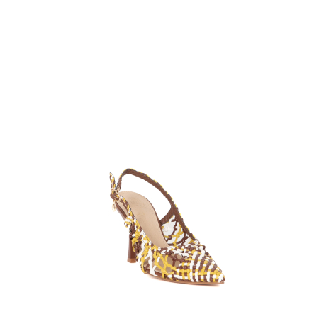 DECOLLETE SLINGBACK INTRECCIATA