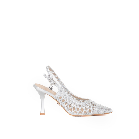 DECOLLETE SLINGBACK INTRECCIATA