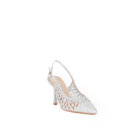 DECOLLETE SLINGBACK INTRECCIATA