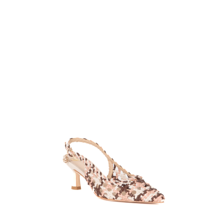DECOLLETE SLINGBACK INTRECCIATA