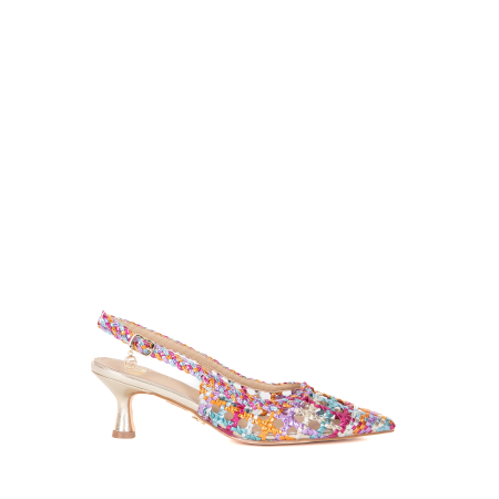 DECOLLETE SLINGBACK INTRECCIATA