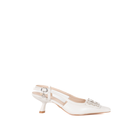 DECOLLETE SLINGBACK CON FIBBIA BORCHIATA