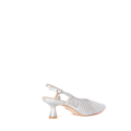 DECOLLETE SLINGBACK TRAFORATE FULL STRASS