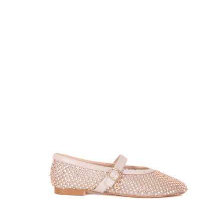 BALLERINA TRAFORATA FULL STRASS