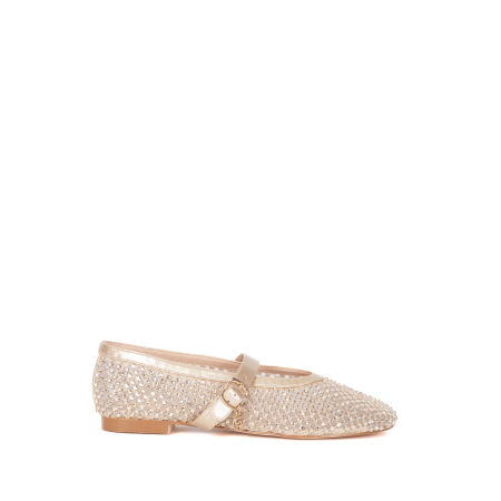 BALLERINA TRAFORATA FULL STRASS