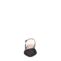 BALLERINA SLINGBACK TRAFORATA FULL STRASS