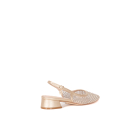 BALLERINA SLINGBACK TRAFORATA FULL STRASS