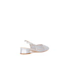 BALLERINA SLINGBACK TRAFORATA FULL STRASS