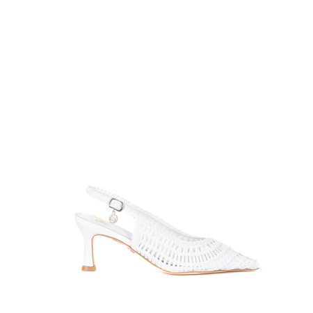 DECOLLETE SLINGBACK INTRECCIATA