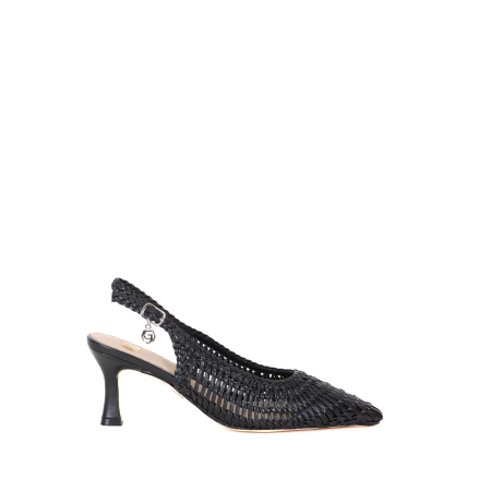 DECOLLETE SLINGBACK INTRECCIATA