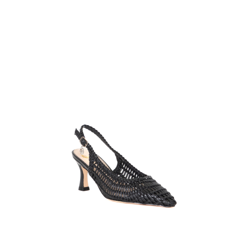 DECOLLETE SLINGBACK INTRECCIATA