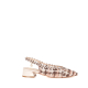 BALLERINA SLINGBACK INTRECCIATA