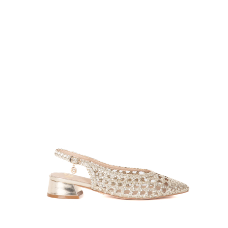 BALLERINA SLINGBACK INTRECCIATA