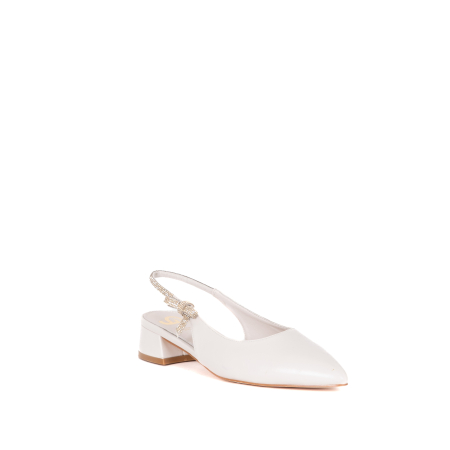 BALLERINA SLINGBACK CON FIOCCO IN STRASS