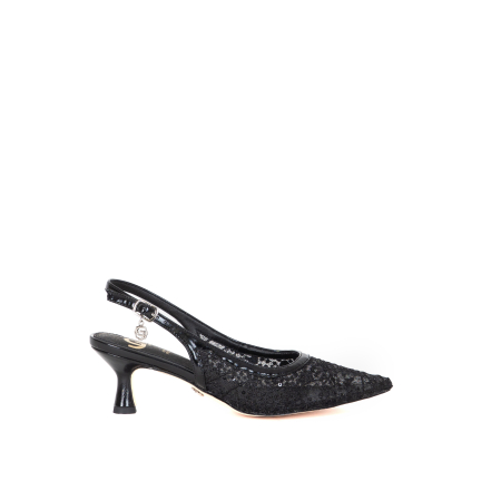 DECOLLETE SLINGBACK CON DETTAGLIO RICAMO
