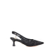 DECOLLETE SLINGBACK CON DETTAGLIO RICAMO