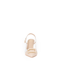 SLINGBACK BICOLOR CON FIBBIA