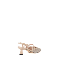 SLINGBACK CON TESSUTO EFFETTO PAGLIA