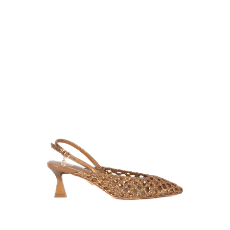 SLINGBACK INTRECCIATA