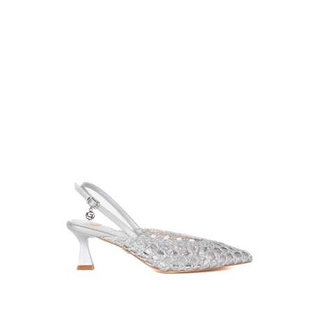 SLINGBACK INTRECCIATA