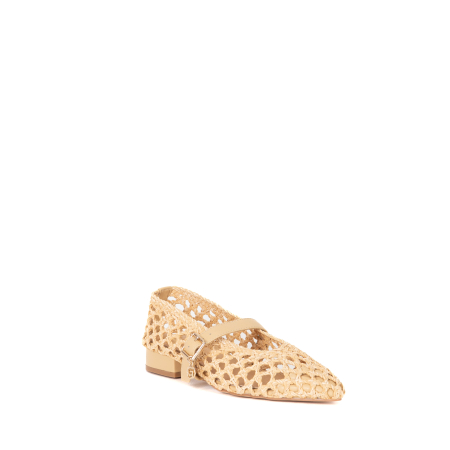 BALLERINA INTRECCIATA CON CINTURINO