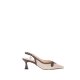 SLINGBACK INTRECCIATA CON MORSETTO