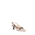 SLINGBACK INTRECCIATA CON MORSETTO