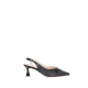 SLINGBACK INTRECCIATA CON MORSETTO