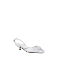 SANDALO SLINGBACK CON FIBBIA STRASS