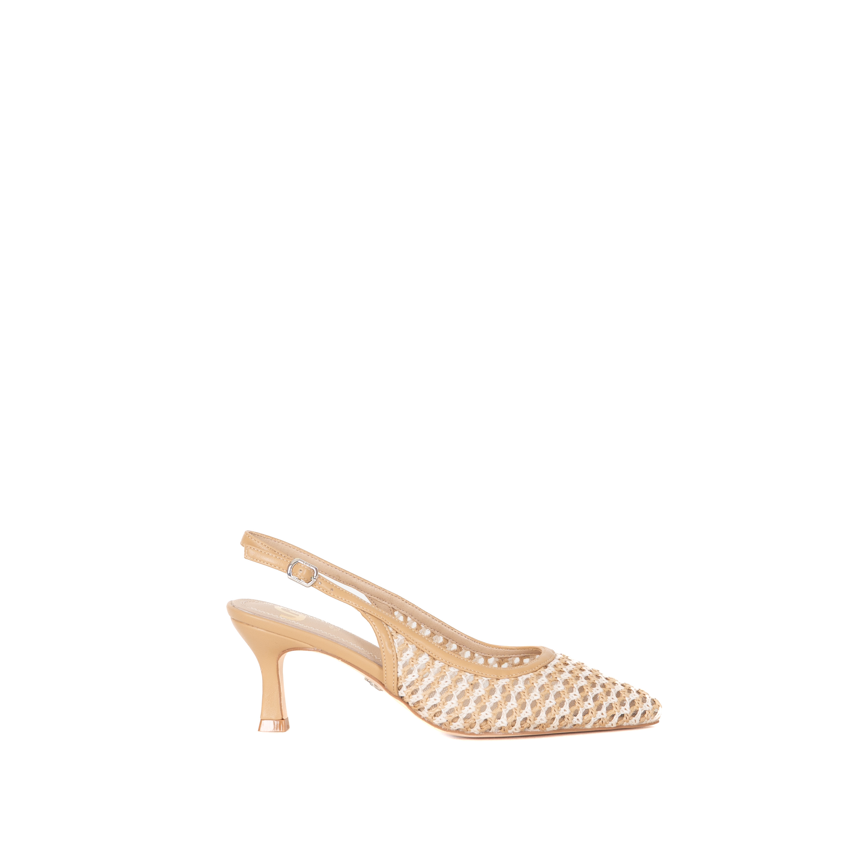 DECOLLETTE SLINGBACK BICOLOR TRAFORATA