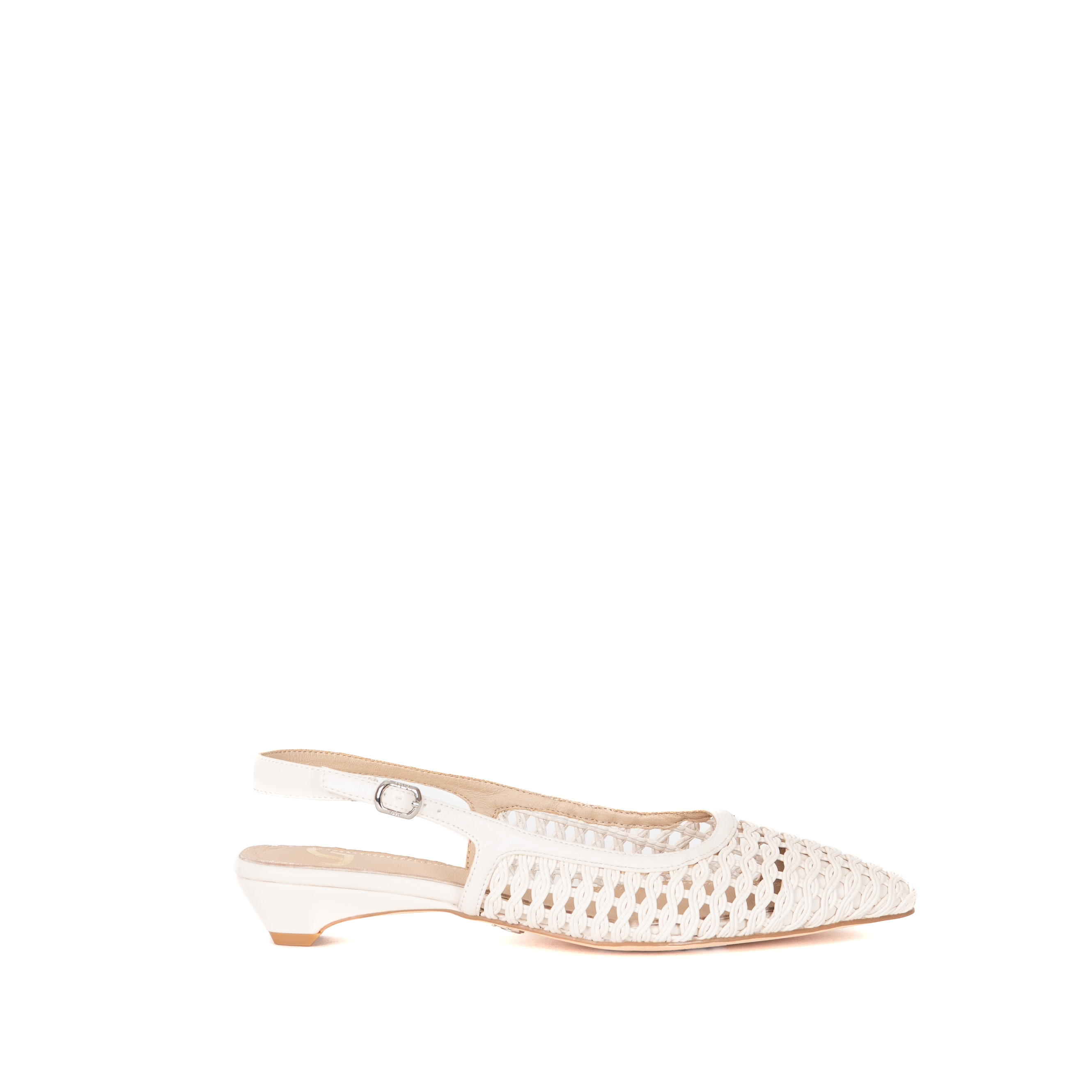 BALLERINA SLINGBACK INTRECCIATA