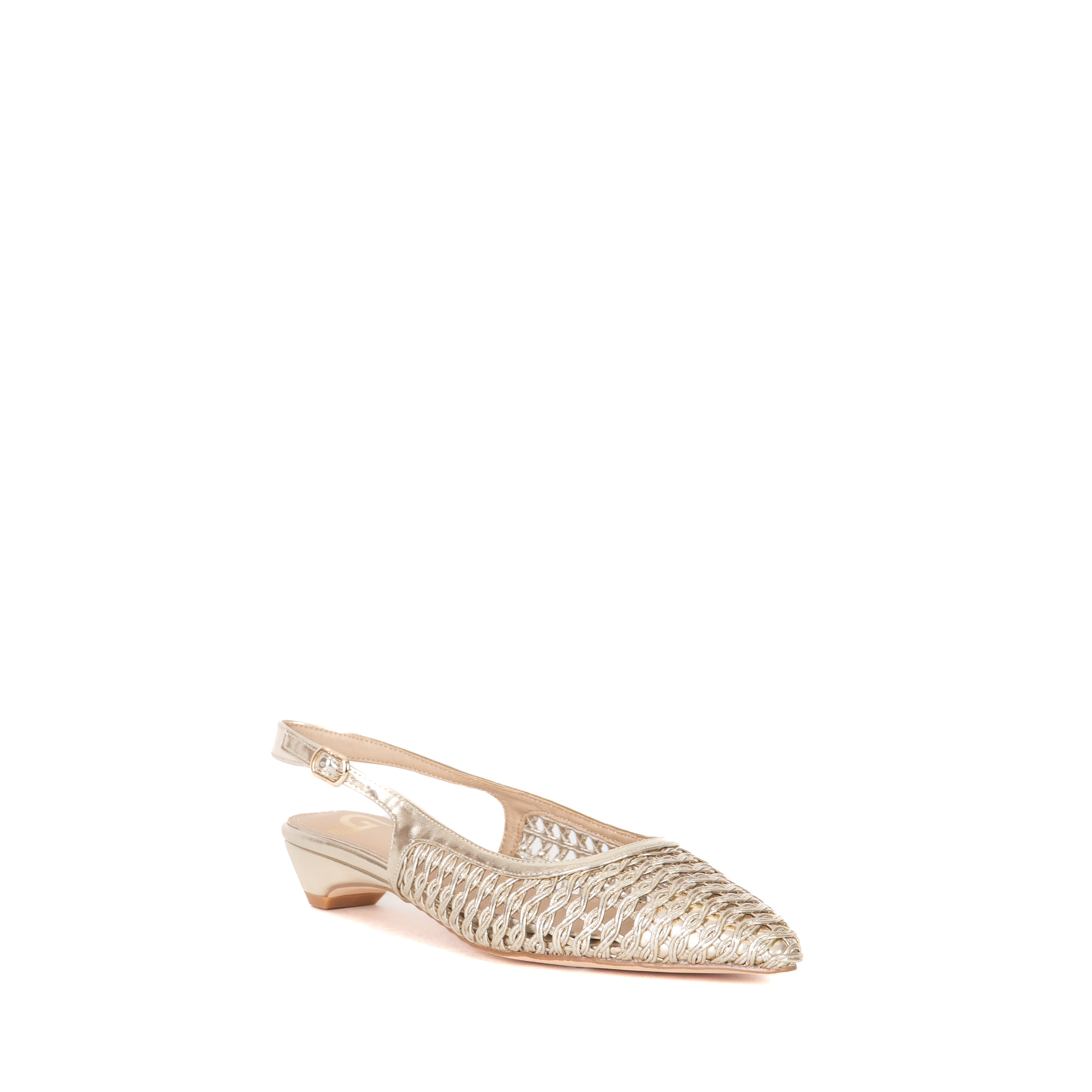 BALLERINA SLINGBACK INTRECCIATA