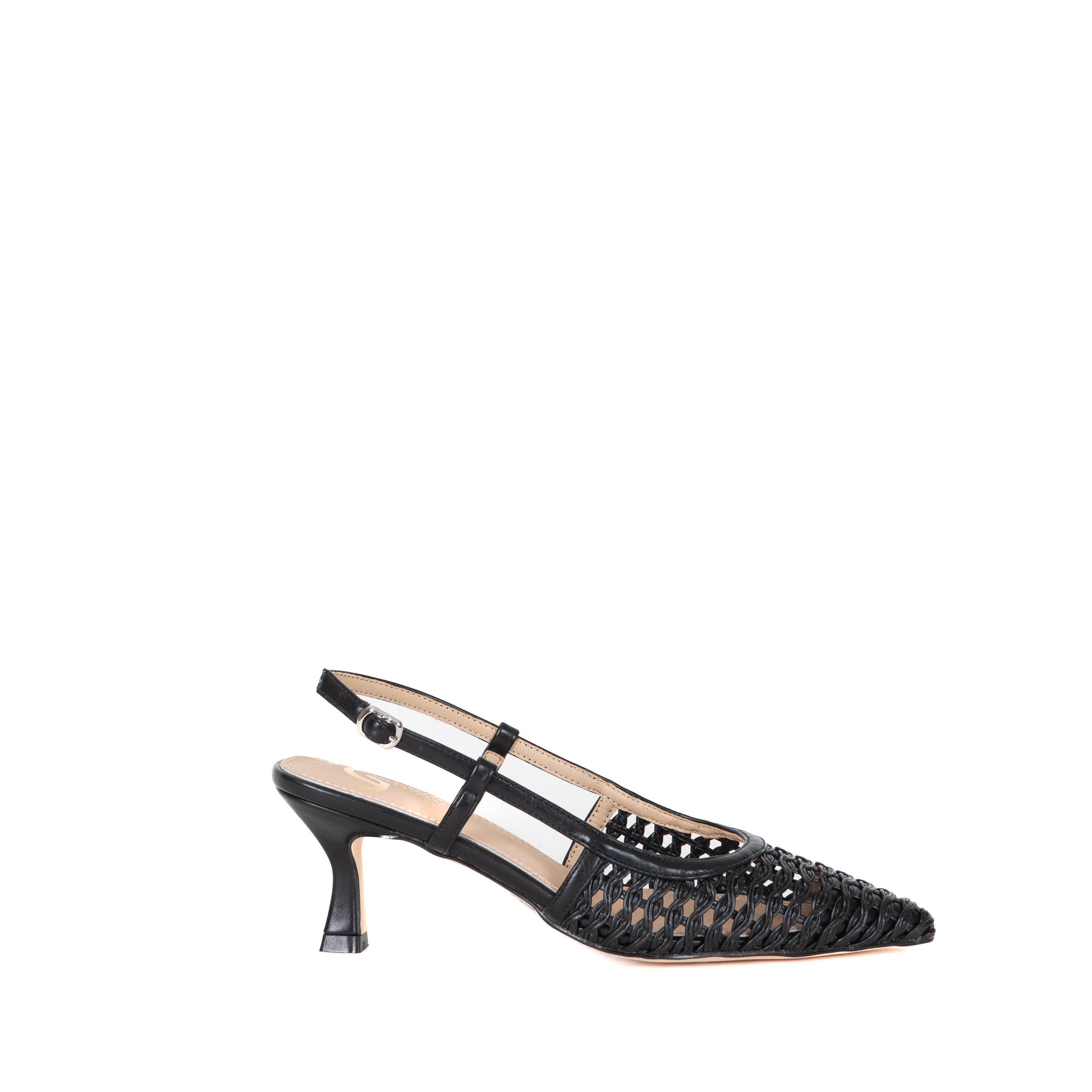 DECOLLETTE SLINGBACK INTRECCIATA
