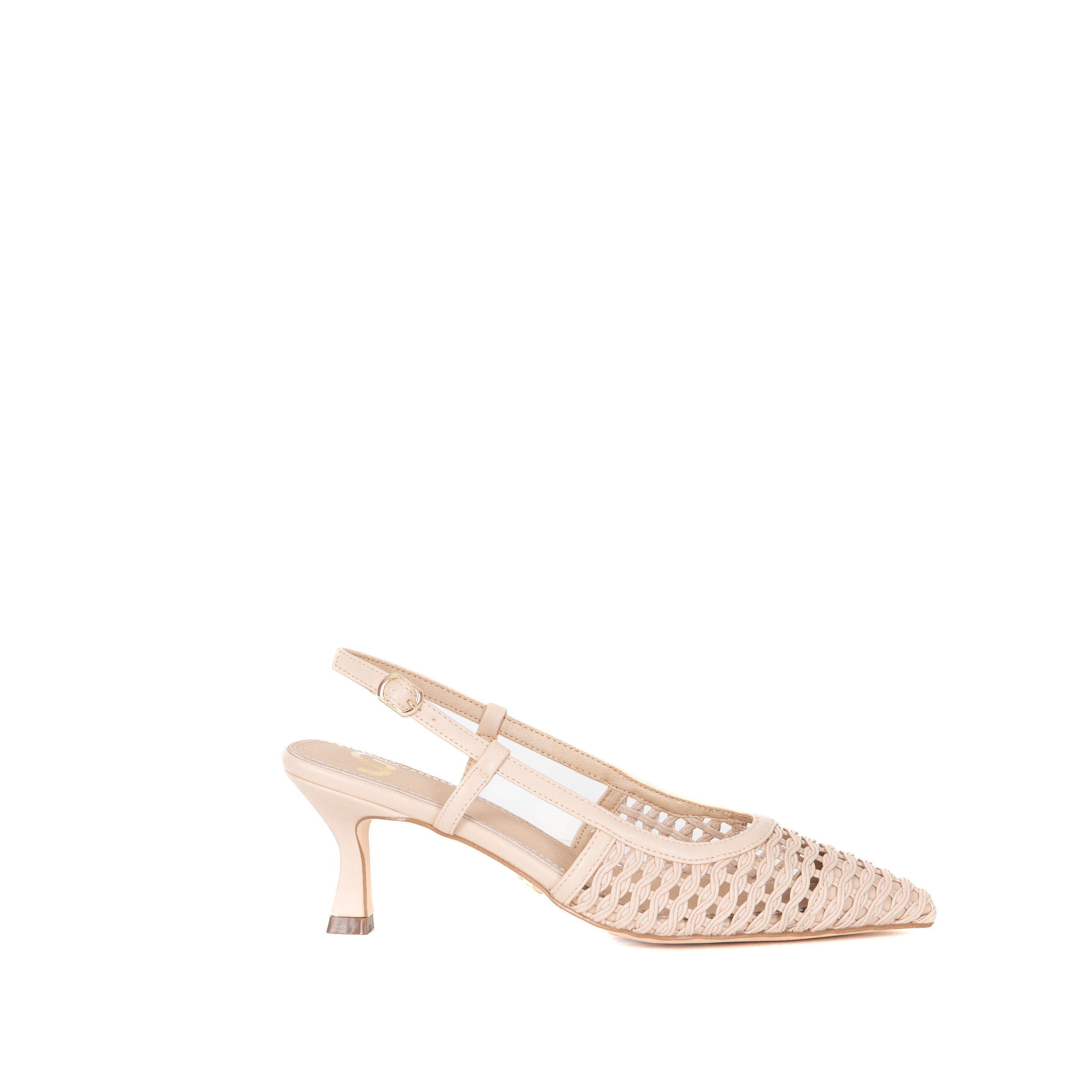 DECOLLETTE SLINGBACK INTRECCIATA