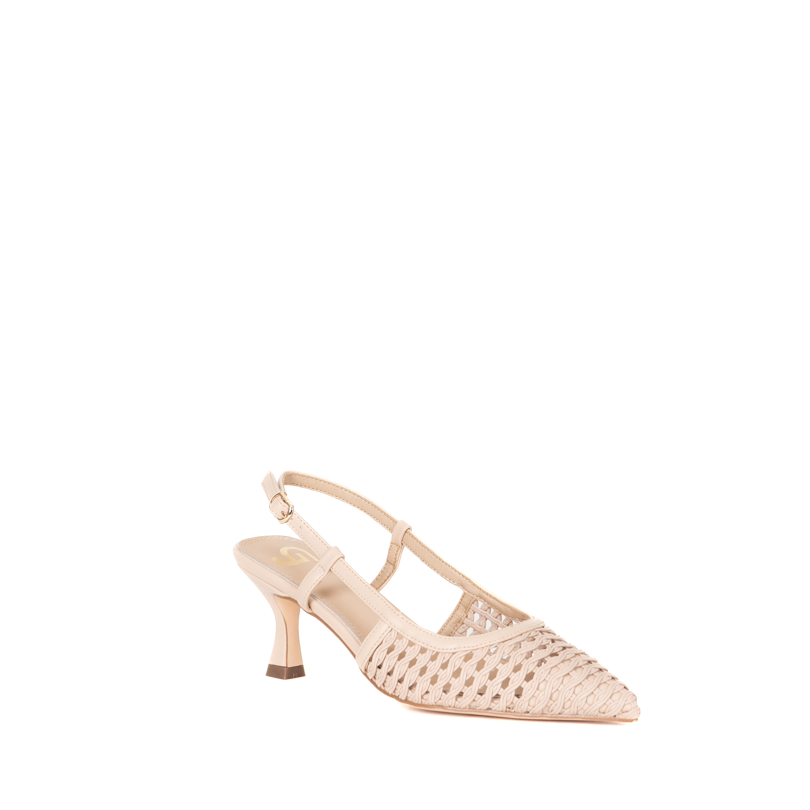 DECOLLETTE SLINGBACK INTRECCIATA