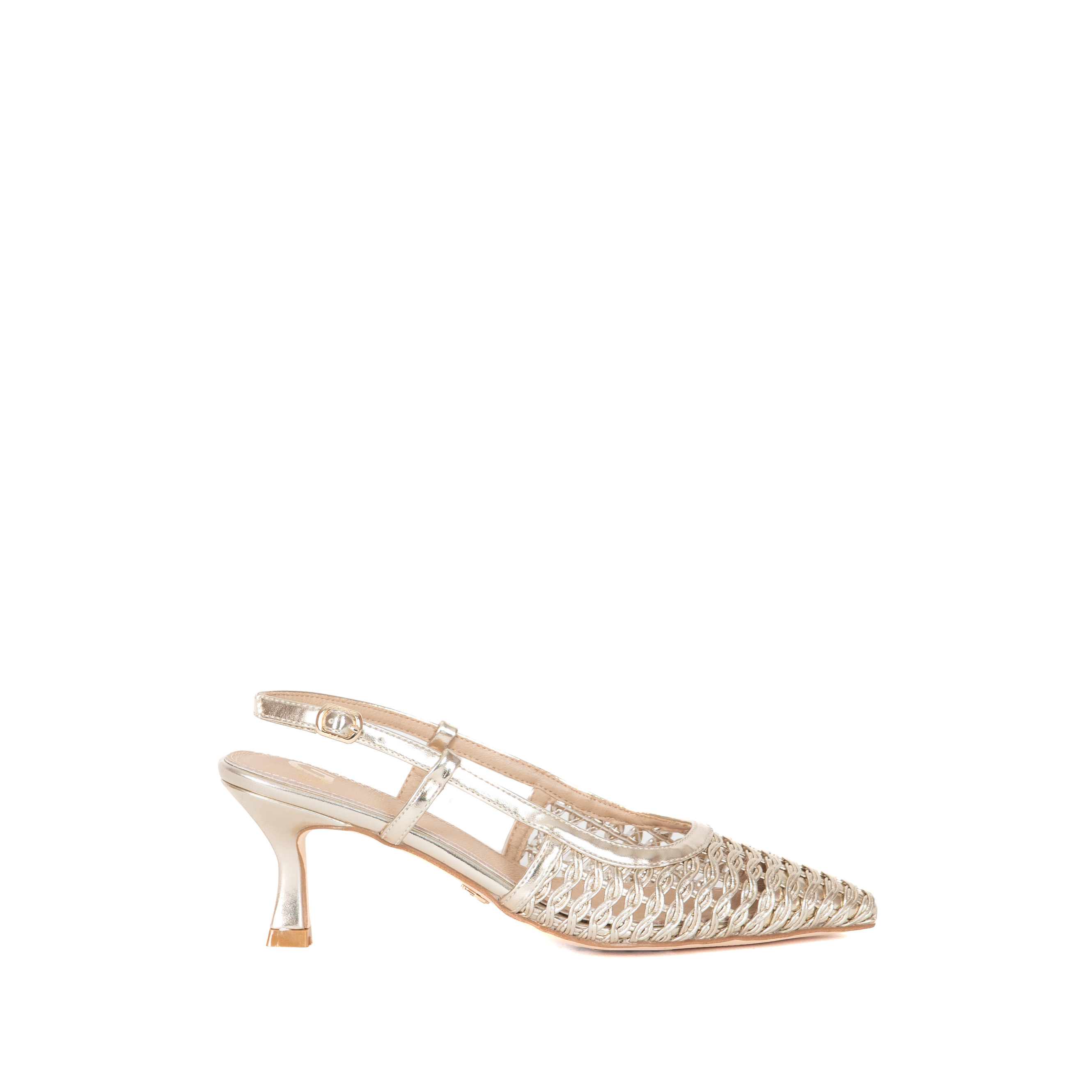 DECOLLETTE SLINGBACK INTRECCIATA