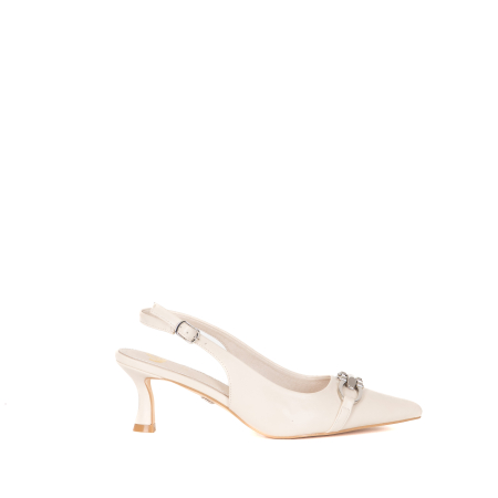 DECOLLETTE SLINGBACK CON MORSETTO