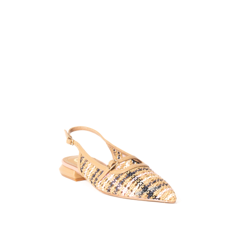 BALLERINA SLINGBACK INTRECCIATA