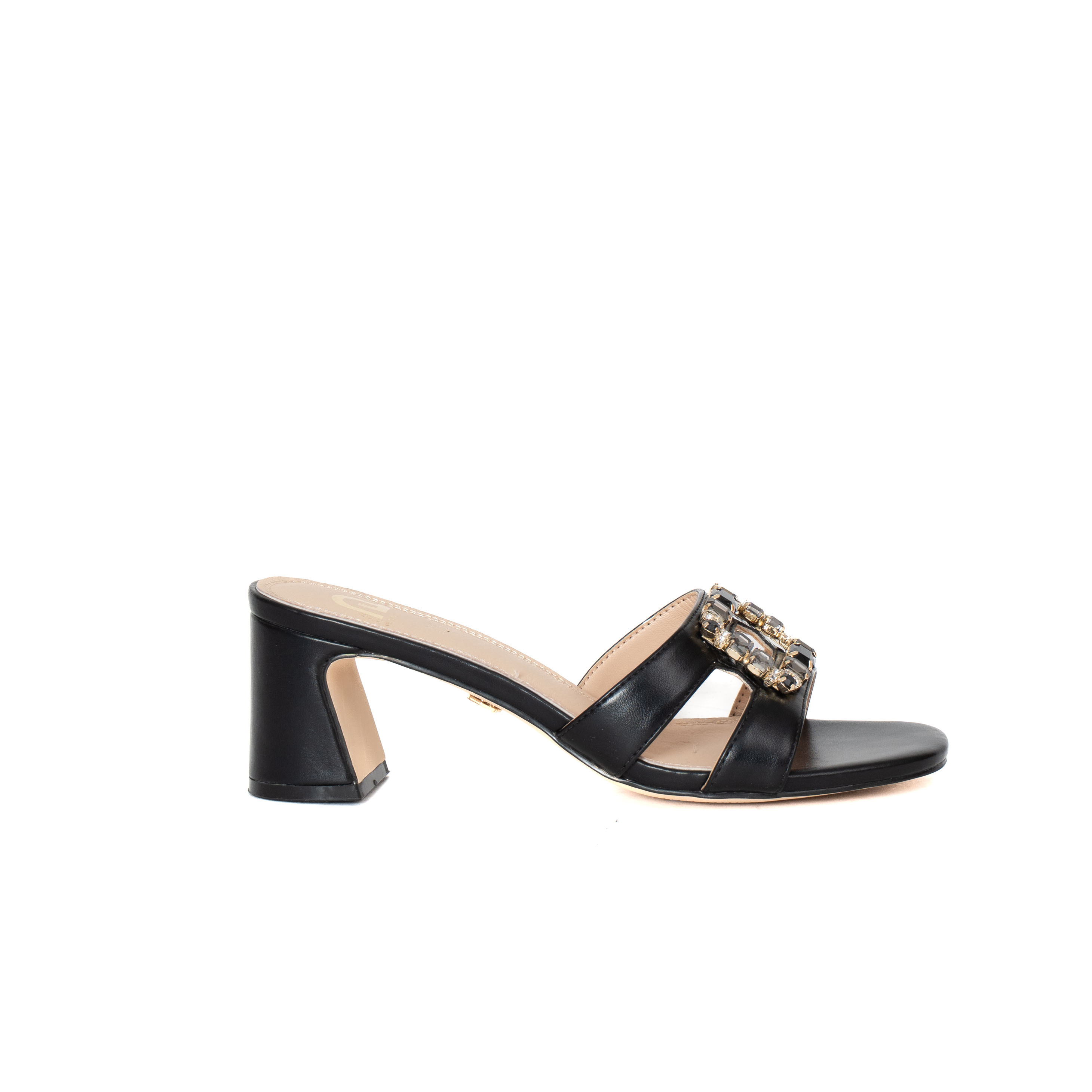 SANDALO SABOT CON FIBBIA GIOIELLO