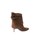 STIVALETTO CON GAMBALE ARRICCIATO