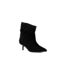 STIVALETTO CON GAMBALE ARRICCIATO
